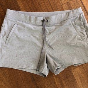 Athleta Striped Shorts - XL